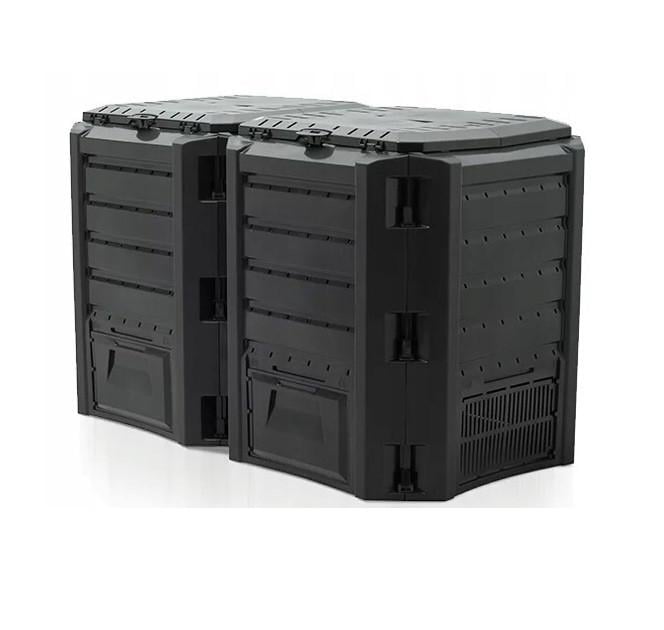Компостер садовий подвійний Prosperplast MODULE COMPOGREEN 800 л (IKLM800C)