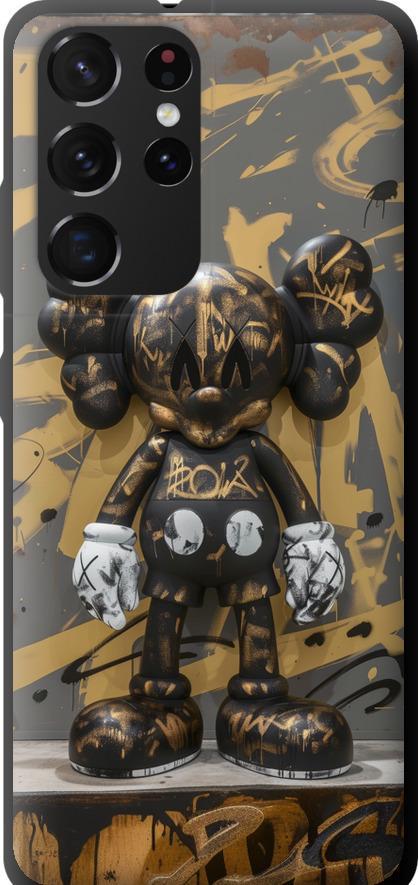 Чехол на Samsung Galaxy S21 Ultra (5G) Bronze kaws (6097b-2116-42517)