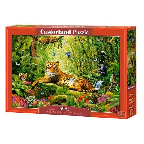 Пазлы Его величество Тигр 500 элементов (2987467472)