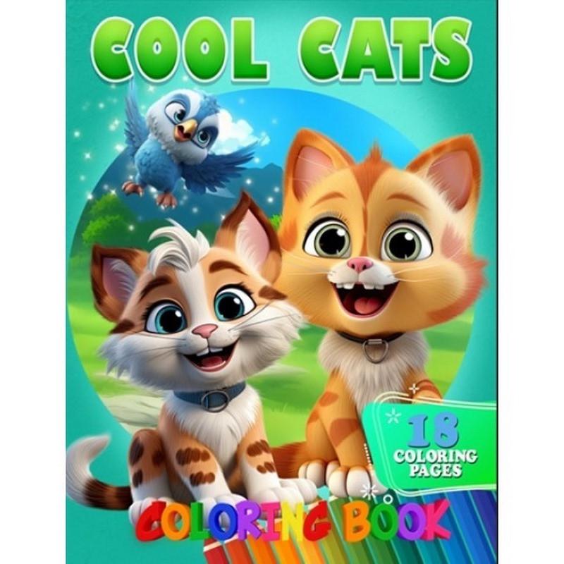 Розмальовка А05122407 Cool Cats А4 (3143382661) Розмальовка А05122407 Cool Cats А4 (3143382661)