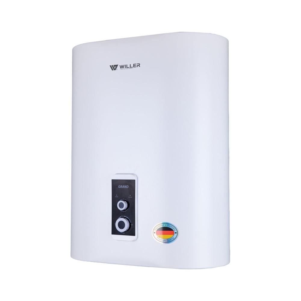 Водонагрівач WILLER EV30DR Grand вертикальний плоский з сухим теном 30 л (30668824)