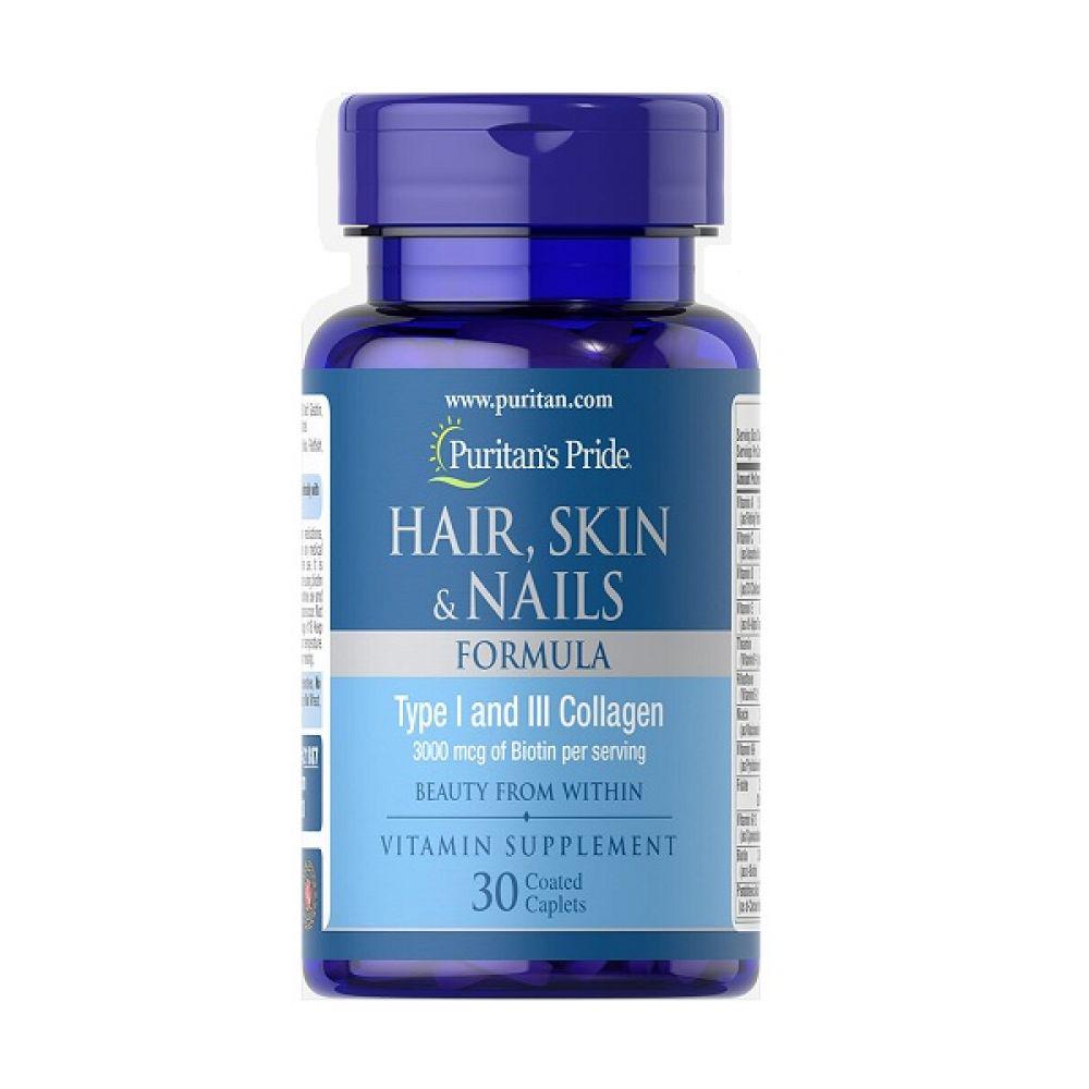Витамины Hair/Skin & Nails Formula 30 каплет