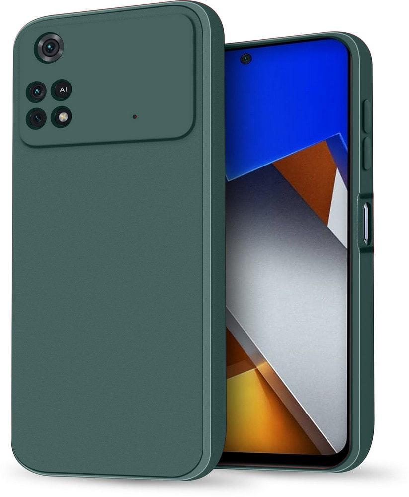 Силиконовый чехол HardCorner Xiaomi Poco M4 Pro 4G (с микрофиброй) Green (35429-08) Силиконовый чехол HardCorner Xiaomi Poco M4 Pro 4G (с микрофиброй) Green (35429-08)