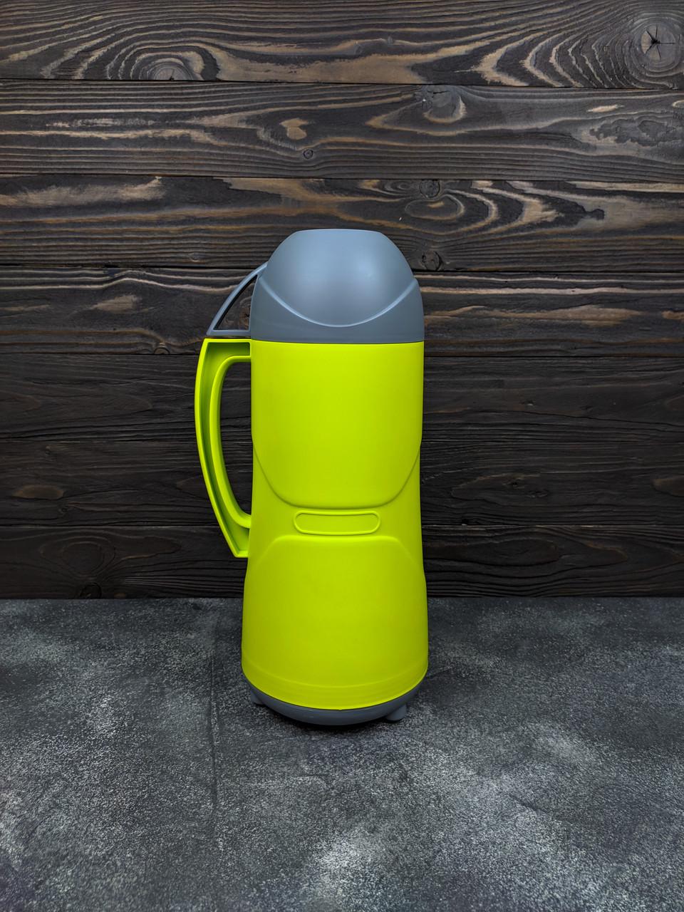 Термос зі скляною колбою Stenson DB110SX-L 1 л Салатовий (560291) - фото 2 Термос зі скляною колбою Stenson DB110SX-L 1 л Салатовий (560291) - фото 2