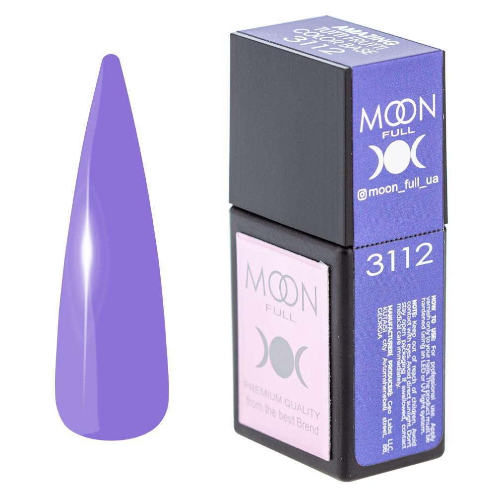 Базовое покрытие цветное Moon Full AMAZING Tutti Frutti №3112 12 мл