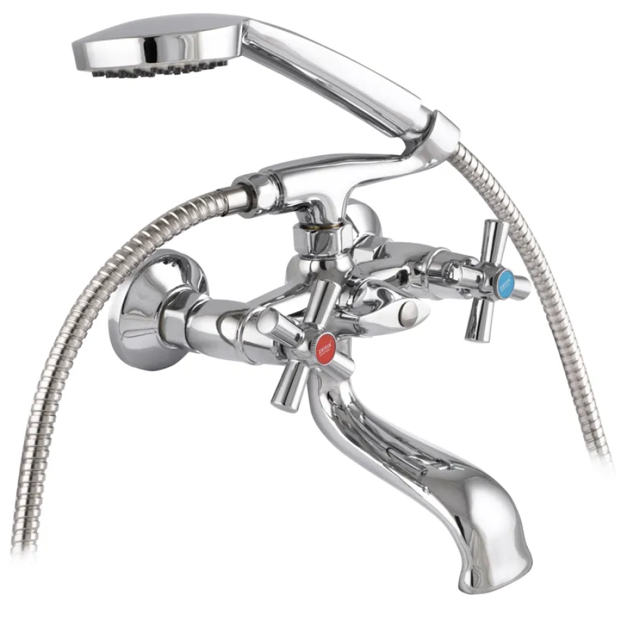 Смеситель для ванной Zerix DAK 722 Chrome (ZX3035)