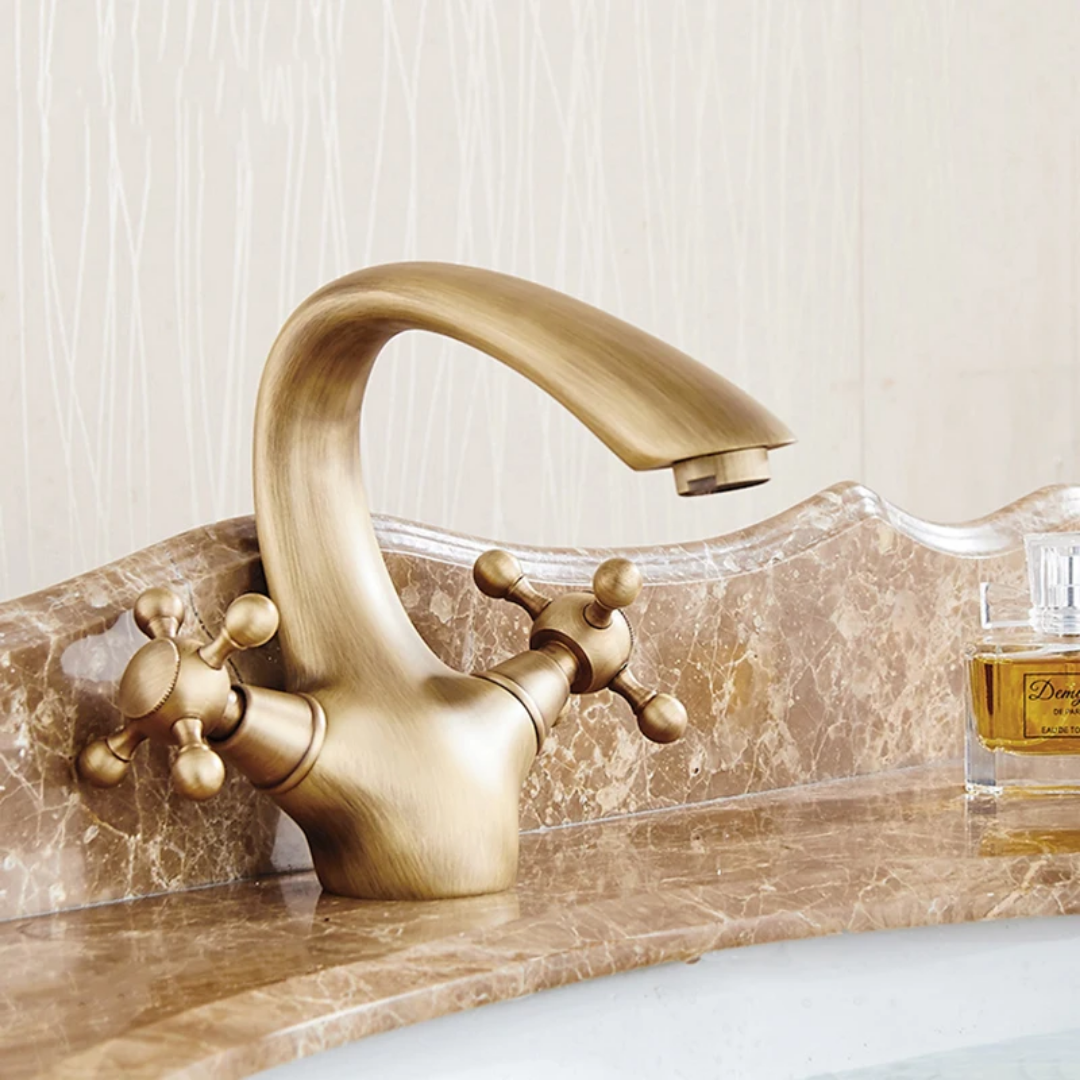 Змішувач для умивальника Epelli Rubinetti Bronze Deco Бронзовий (2491574487)