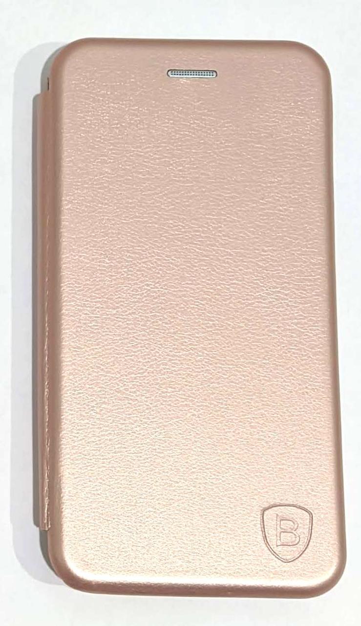 Чохол-книга "Classy Level" для iPhone 7 Plus рожеве золото