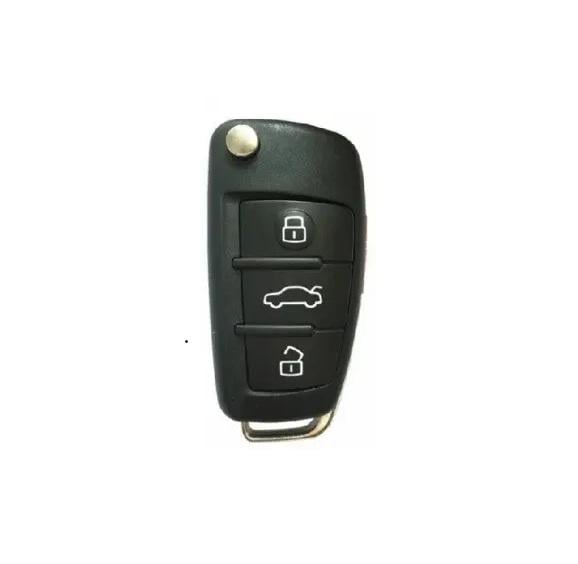 Автоключ со штатной охранной системой Audi RK09B (TRD129)