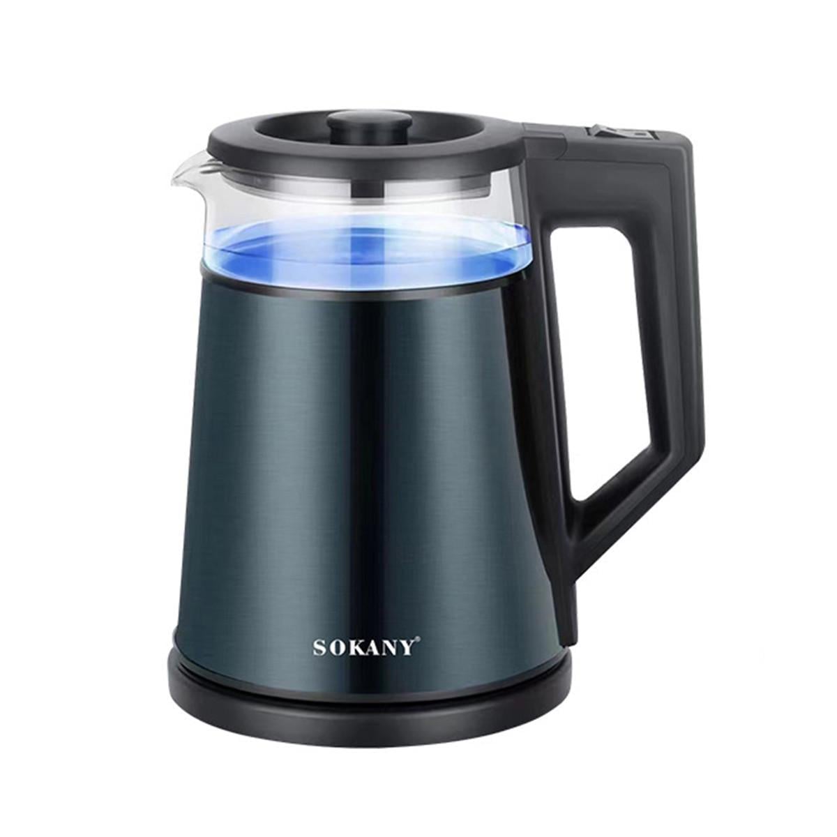 Электрочайник Sokany SK-SH-1076 1,7 л 2000 Вт Зеленый (27968993)