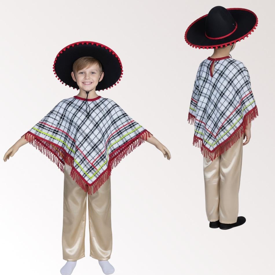 Карнавальный костюм Мексиканца детский 122 см - фото 3 Карнавальный костюм Мексиканца детский 122 см - фото 3