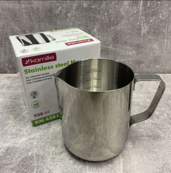 Молочник Kamille из нержавеющей стали 550 мл (4381) - фото 3