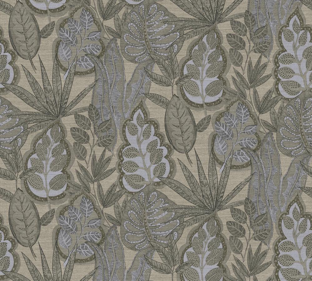 Обои виниловые на флизелиновой основе A.S. Creation Royal Botanic 39406-3 Коричневый (13556873)