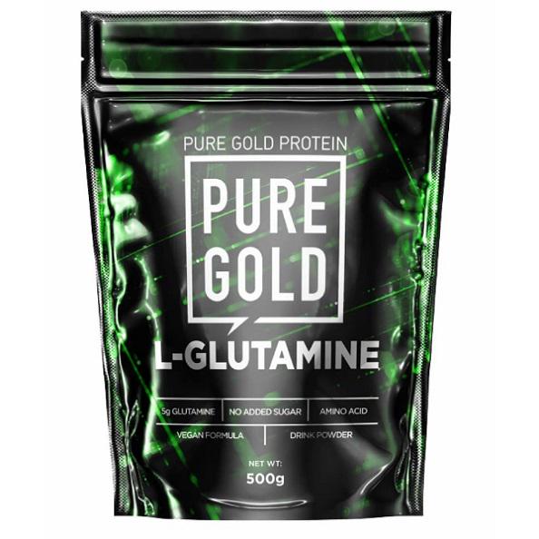 Аминокислота для спорта Pure Gold Protein Glutamine Глютамин Mango 500 г/100 порций (24034916)