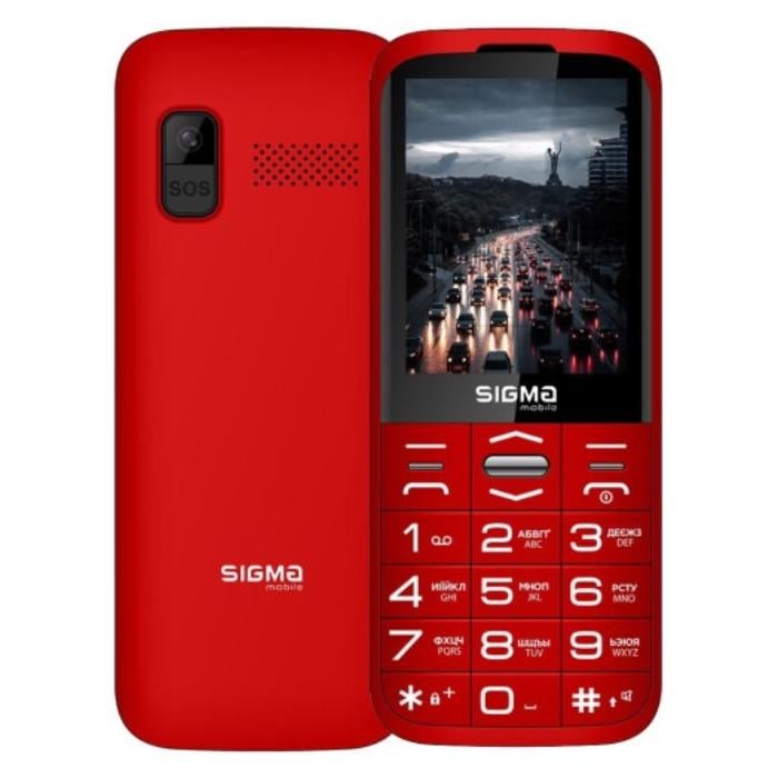 Мобильный телефон Sigma mobile Comfort 50 Grace Dual Sim Red (4827798121825)