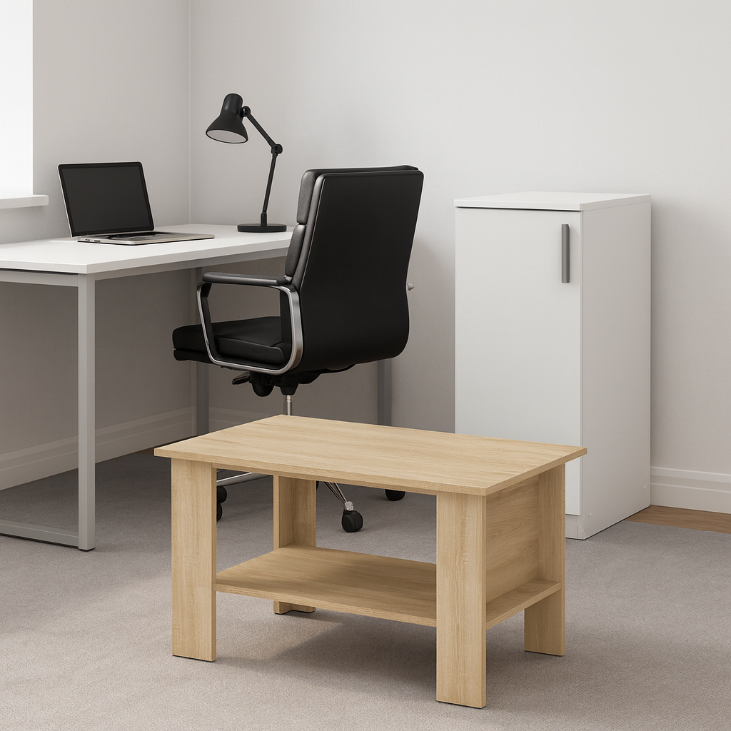 Журнальний столик Kompanit Мадрид-3 80х50х50 см Дуб сонома (2579362519) Журнальний столик Kompanit Мадрид-3 80х50х50 см Дуб сонома (2579362519)