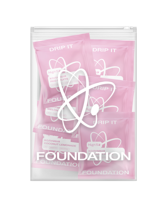 Дрип-кофе FOUNDATION COFFEE ROASTERS Фруктовый Микс 10в1