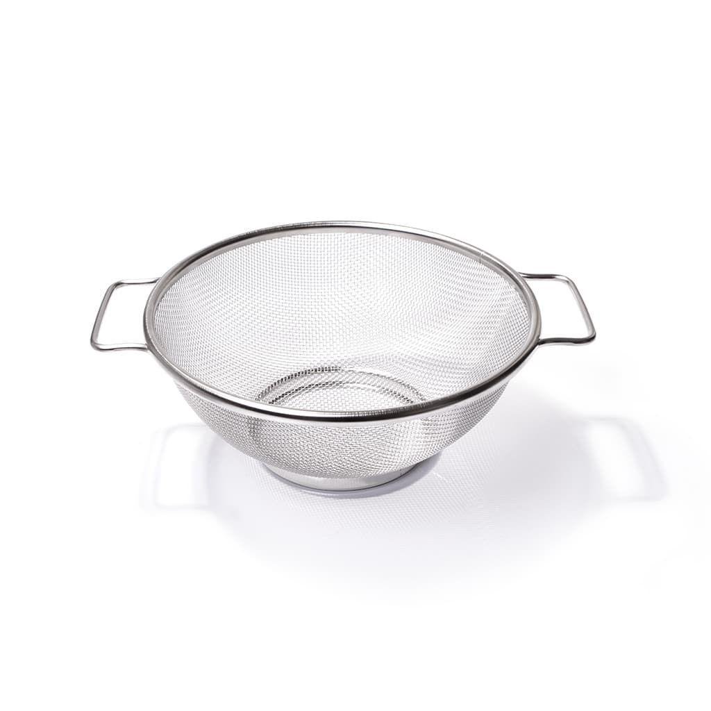 Друшляк сітчастий Fissman 22x8 см з нержавіючої сталі (8527)