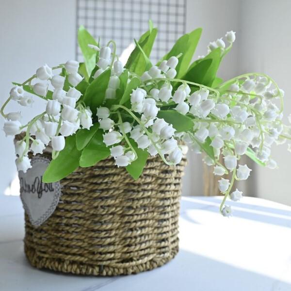 Декоративный ландыш G00101 9 стеблей - фото 5 Декоративный ландыш G00101 9 стеблей - фото 5