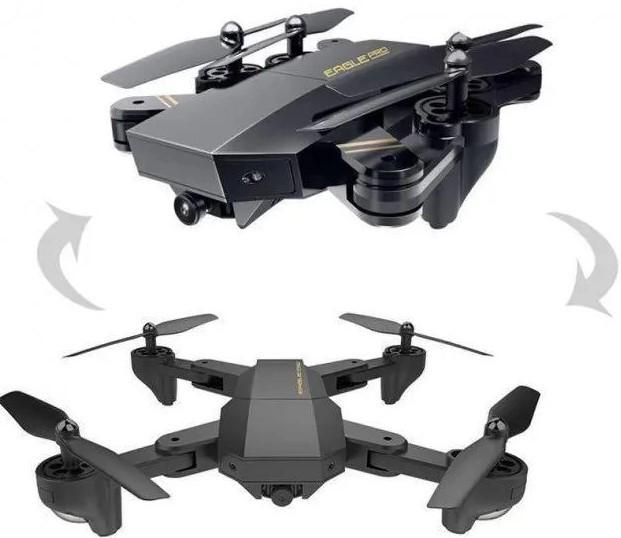 Квадрокоптер складаний D5HW Drone S9 Phantom Pro з Wi-Fi камерою і дистанційним радіокерований з пультом (5439) - фото 2