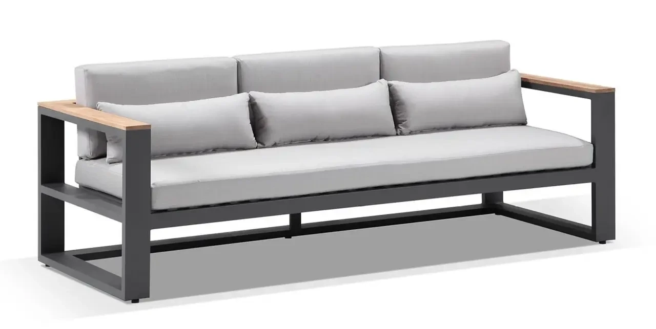 Диван LOFT NS-908 65x69x206 см Серый(3075781056)