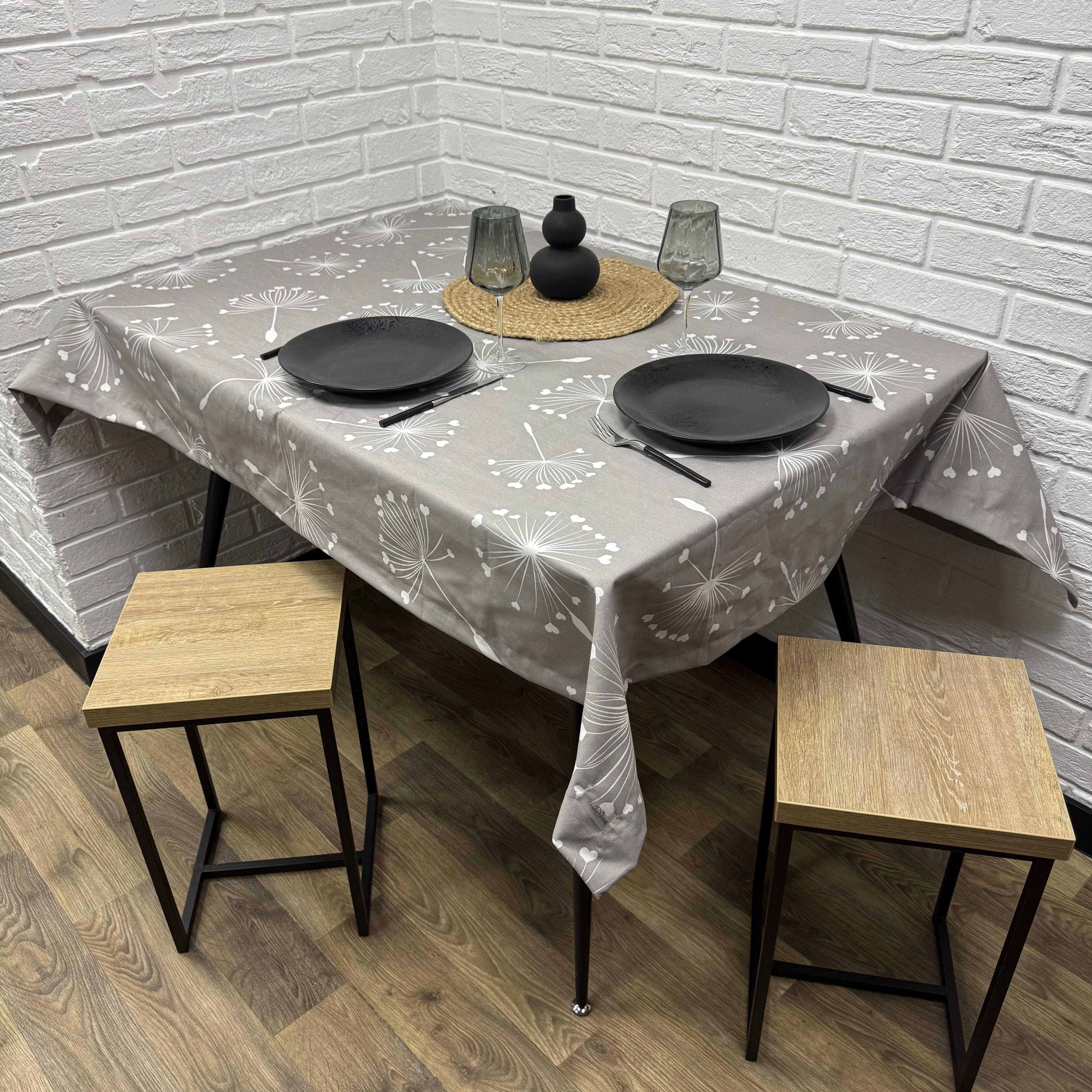 Скатерть Comfort Home Dandelion водоотталкивающая с тефлоновым покрытием 140x180 см