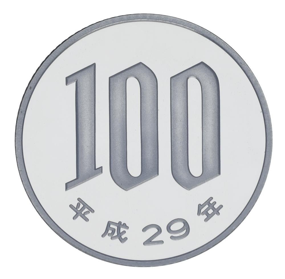 Коллекционная монета Япония 100 иен 2017 Proof (М24728)