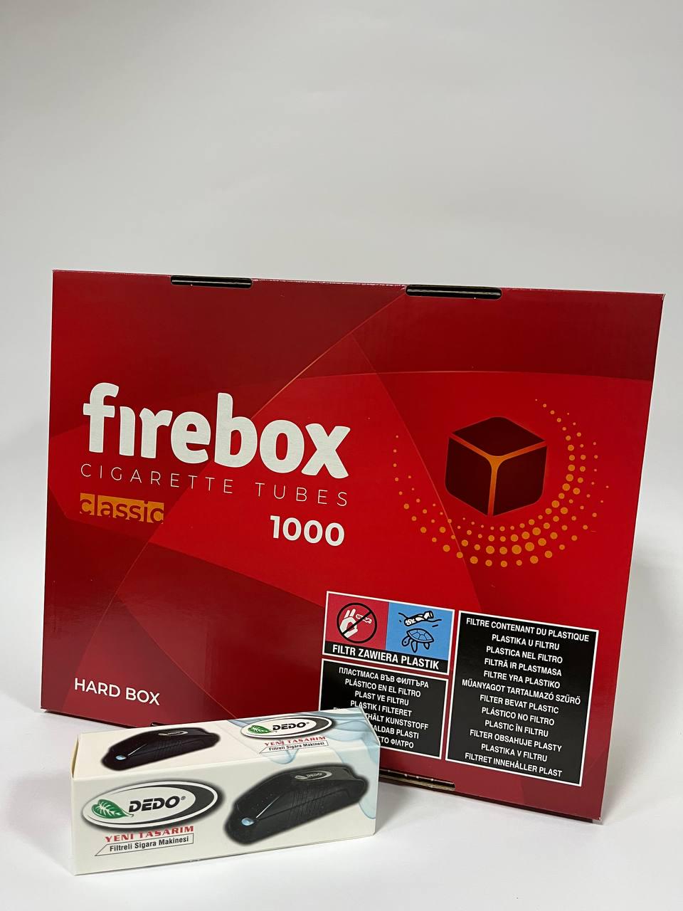 Набор для самокруток FireBox ручная машинка и гильзы 1000 шт.