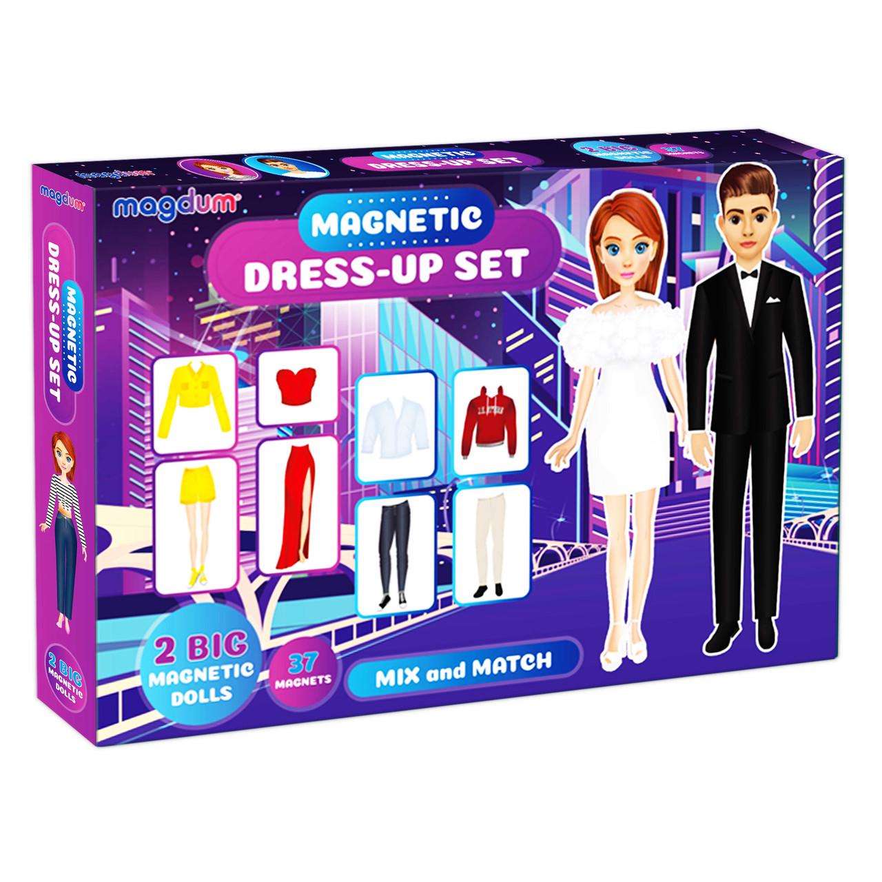 Гра-одягалка магнітна Magnum Magnetic dolls (ML4032-09 EN)