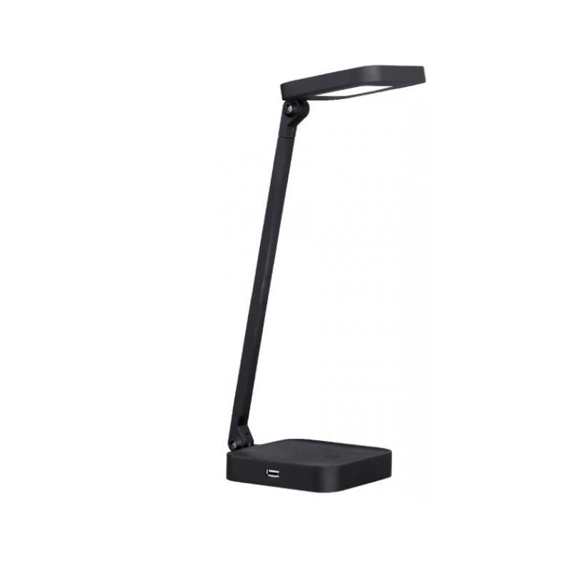 Настольный LED-светильник Luxel TL-08B USB-зарядка 8W 4000K Черный (27813351)