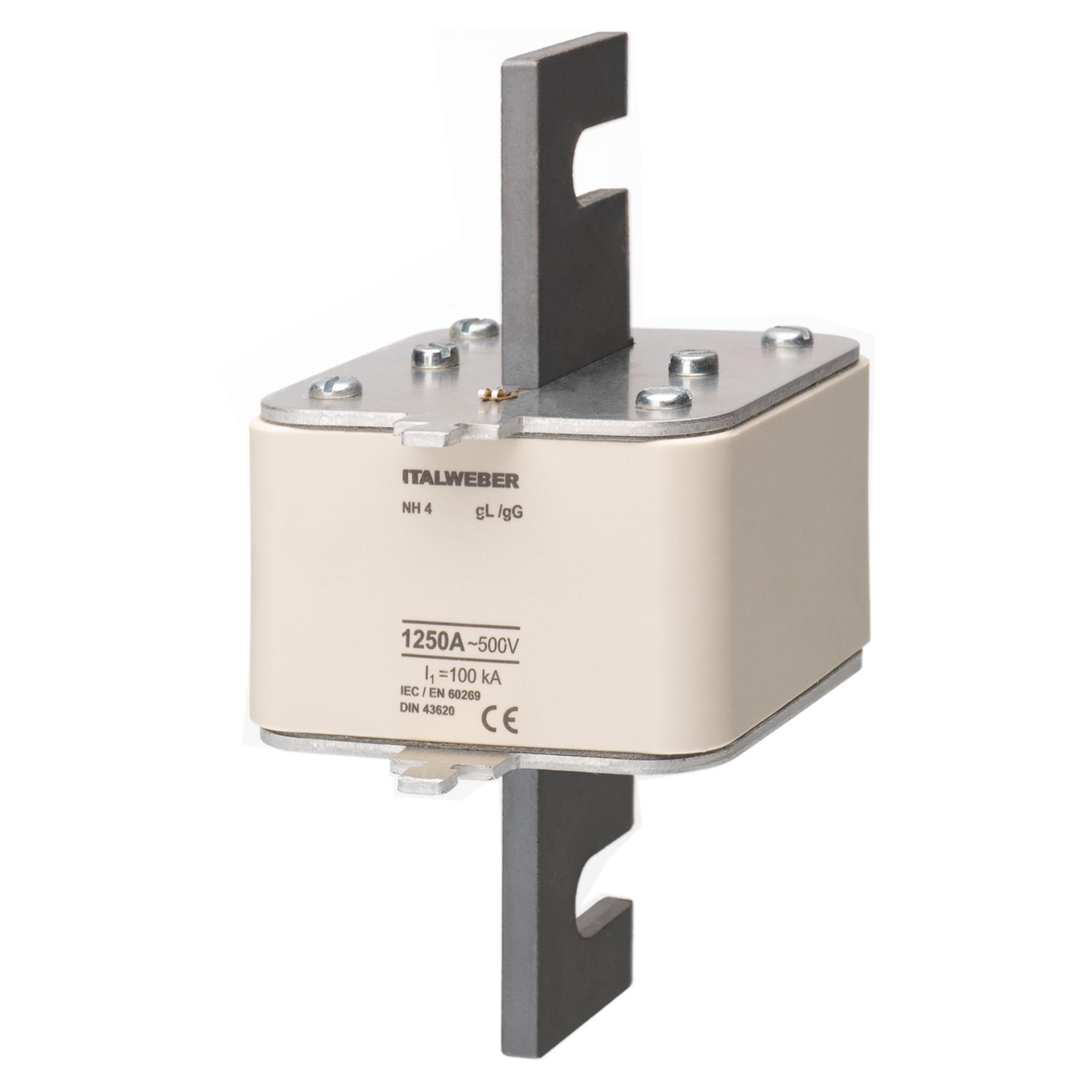 Предохранитель ножевой Italweber gG NH-4 1250A 500 В (1541999)