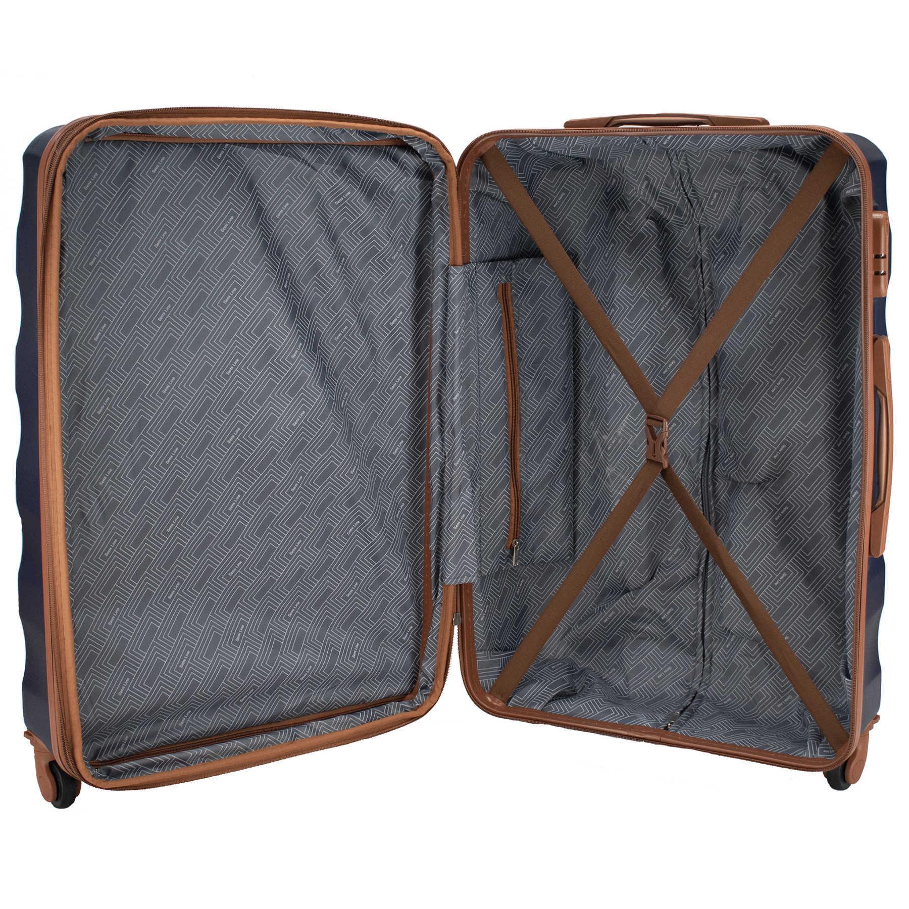 Валіза Semi Line 24" M Navy (T5643-2) - фото 2 Валіза Semi Line 24" M Navy (T5643-2) - фото 2