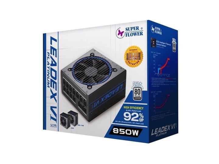 Блок живлення Super Flower Leadex VI Platinum PRO 850W ATX 80 PLUS SF-850F14PE (9751573) - фото 7