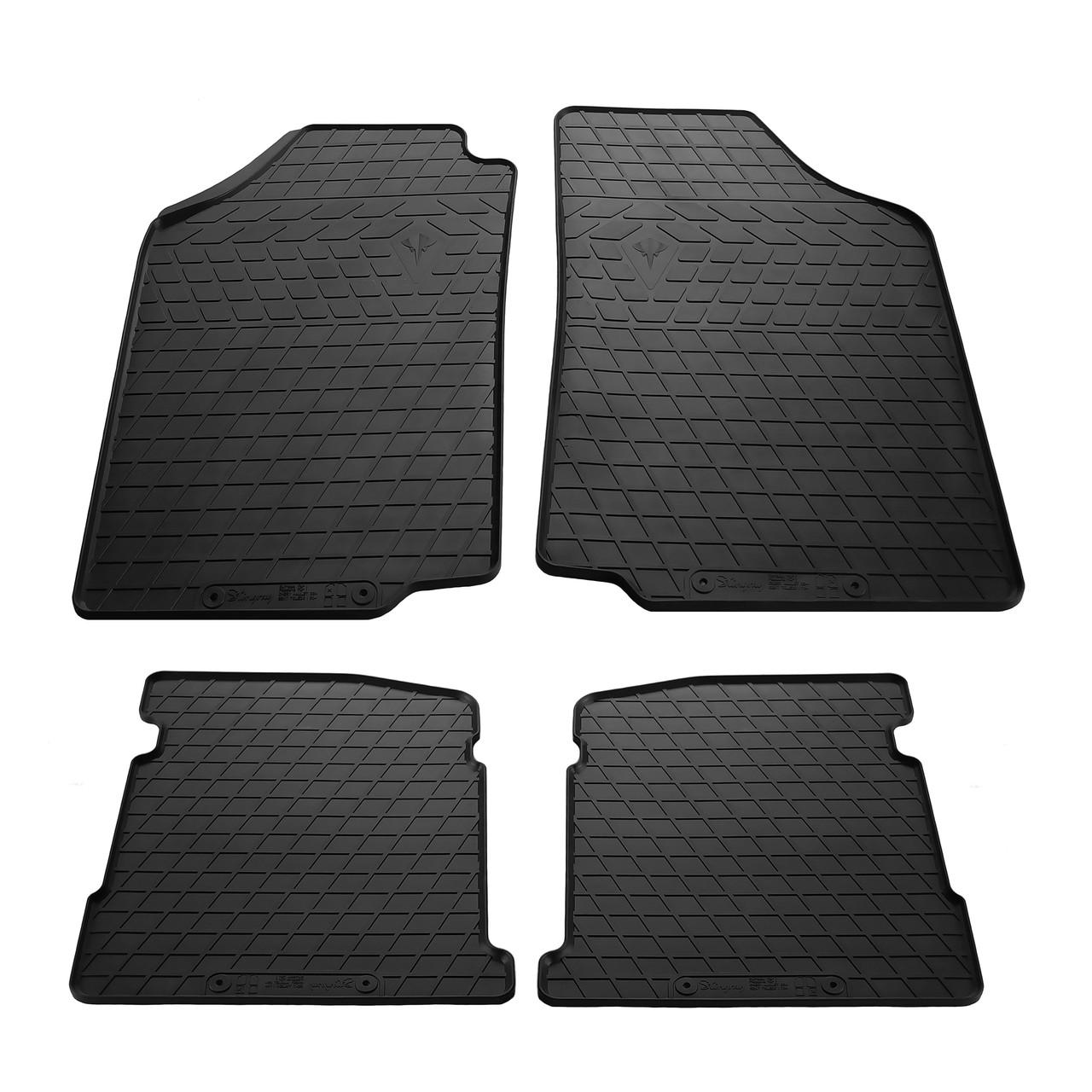 Коврики резиновые Stingray для Chery Amulet 03-/Seat Toledo I 91- design 2016 4 шт. (1017024)