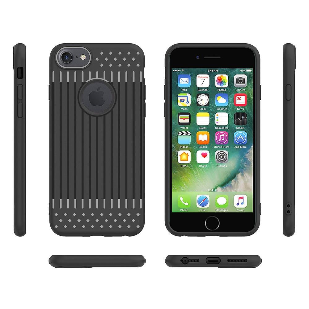 Чехол накладка Primolux Shell TPU для Apple iPhone 7/iPhone 8 Black (831432480) - фото 4