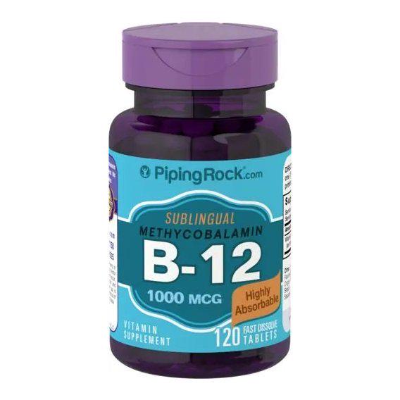 Метилкобаламин Piping Rock Vitamin B-12 1000 mcg 120 Tabs