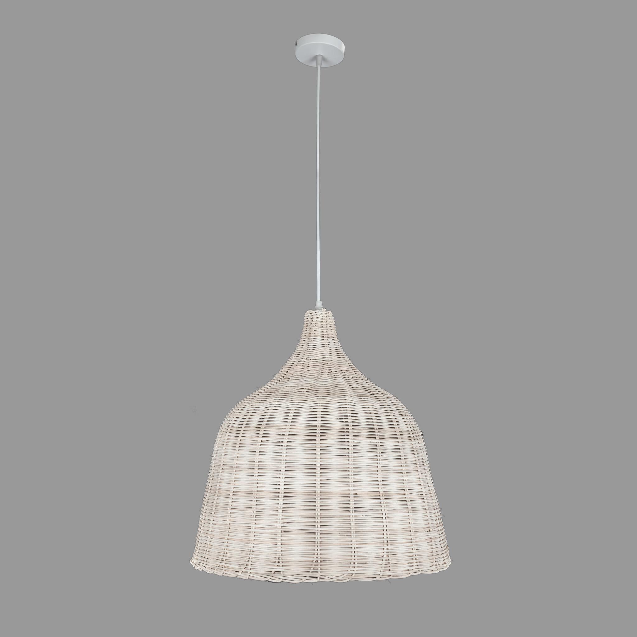 Люстра Rotang подвесная 47 см Молочный