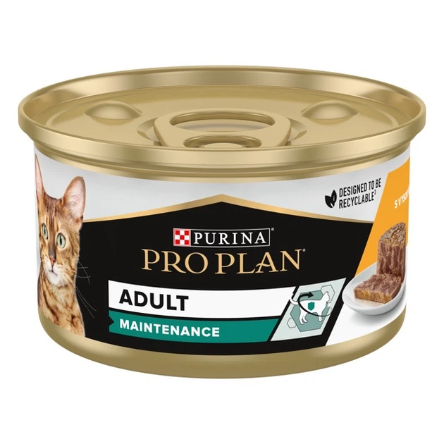 Корм вологий для дорослих котів консервований Purina Pro Plan Veterinary Diets шматочки курки в паштеті 85 г (73218)