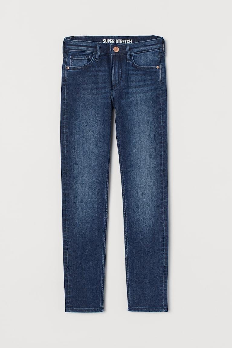 Джинси підліткові для дівчинки H&M 140 см Синій (250122080B)