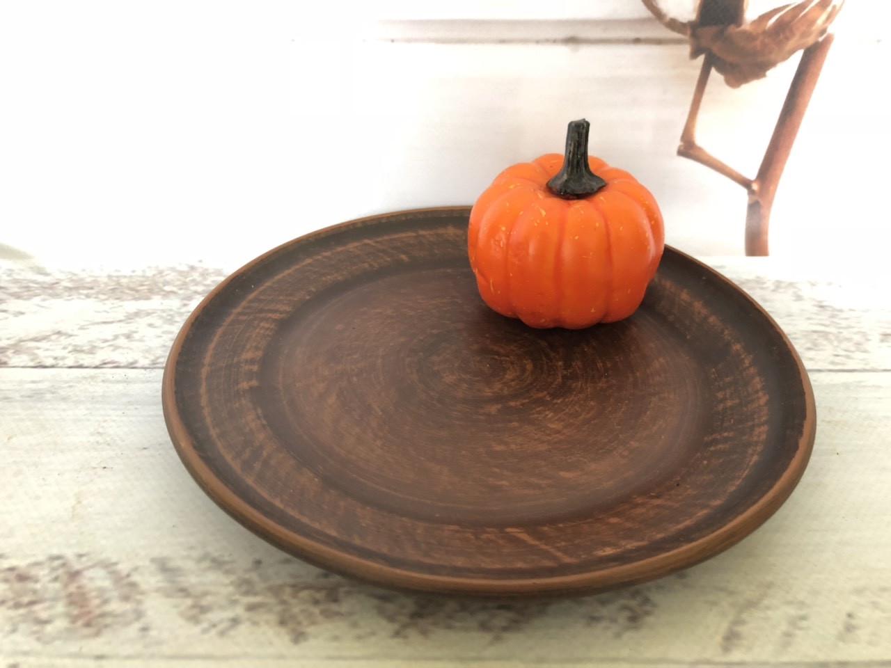 Тарелка из красной глины 20 см (300625595) - фото 3 Тарелка из красной глины 20 см (300625595) - фото 3