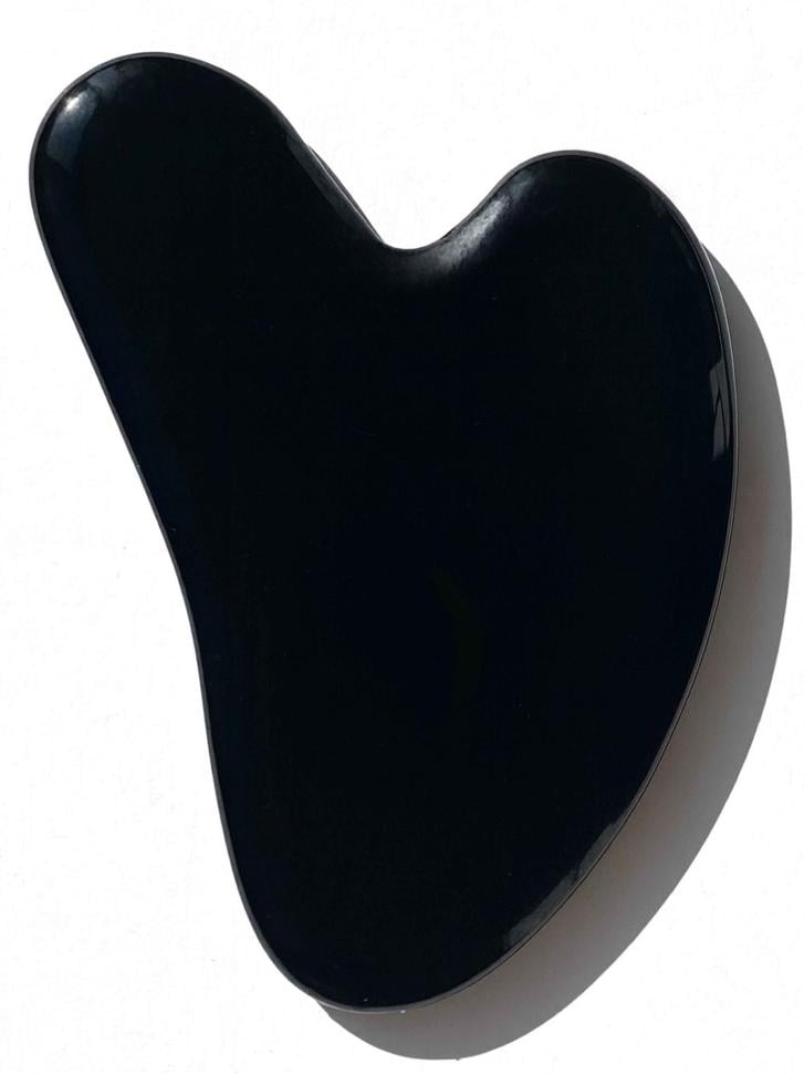 Скребок гуаша оникс Черный (4862)