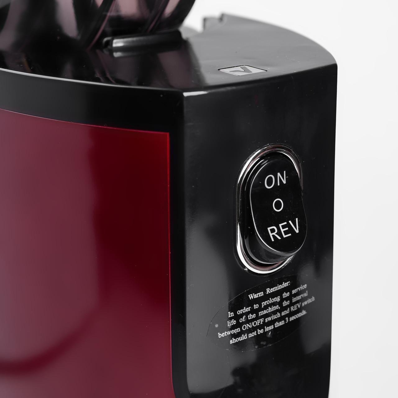 Соковижималка шнековая Sokany для томатов 2 скорости 300 Вт Красный (5863) - фото 9 Соковижималка шнековая Sokany для томатов 2 скорости 300 Вт Красный (5863) - фото 9