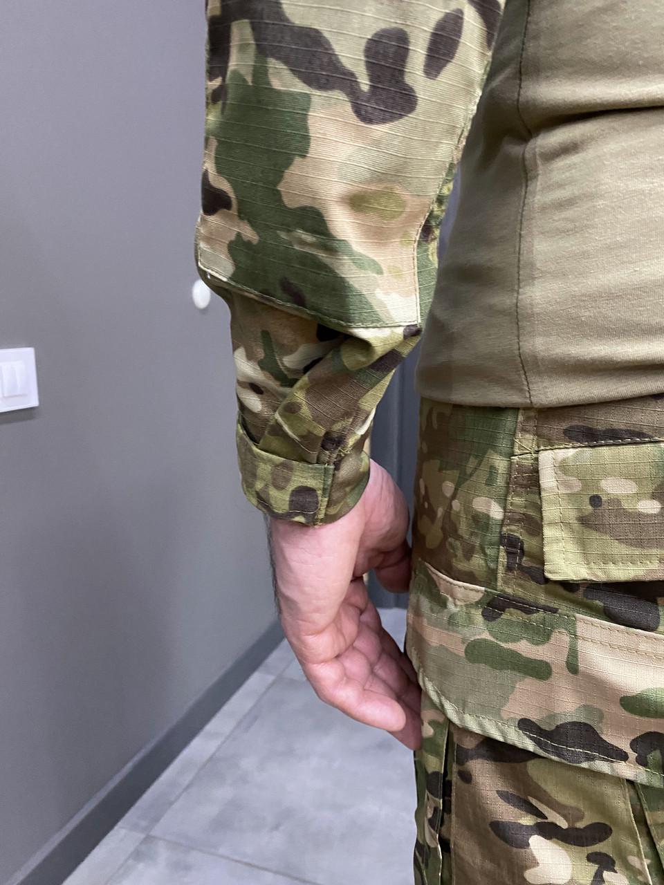 Военная форма Combat убакс с брюками 3XL Мультикам (241840-241835) - фото 5