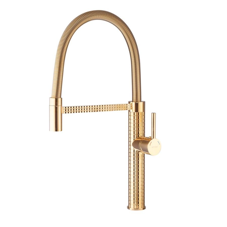 Смеситель для кухни однорычажный MIXXUS Spark 017 Gold (MI6972) Смеситель для кухни однорычажный MIXXUS Spark 017 Gold (MI6972)