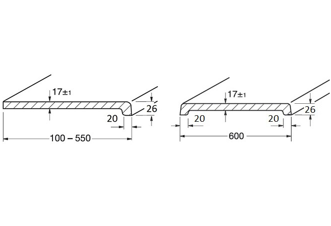 Подоконник Wermodin Gentas верзалит 100 мм Старая сосна (2710046214) - фото 4 Подоконник Wermodin Gentas верзалит 100 мм Старая сосна (2710046214) - фото 4