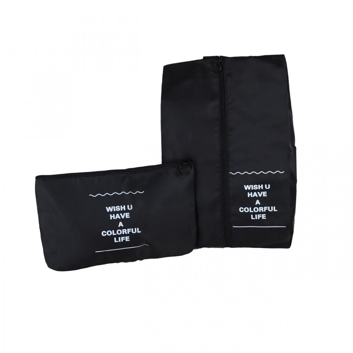 Набір органайзерів для подорожей 8в1 нейлон Сірий (КДО-40-52) - фото 5 Набір органайзерів для подорожей 8в1 нейлон Сірий (КДО-40-52) - фото 5