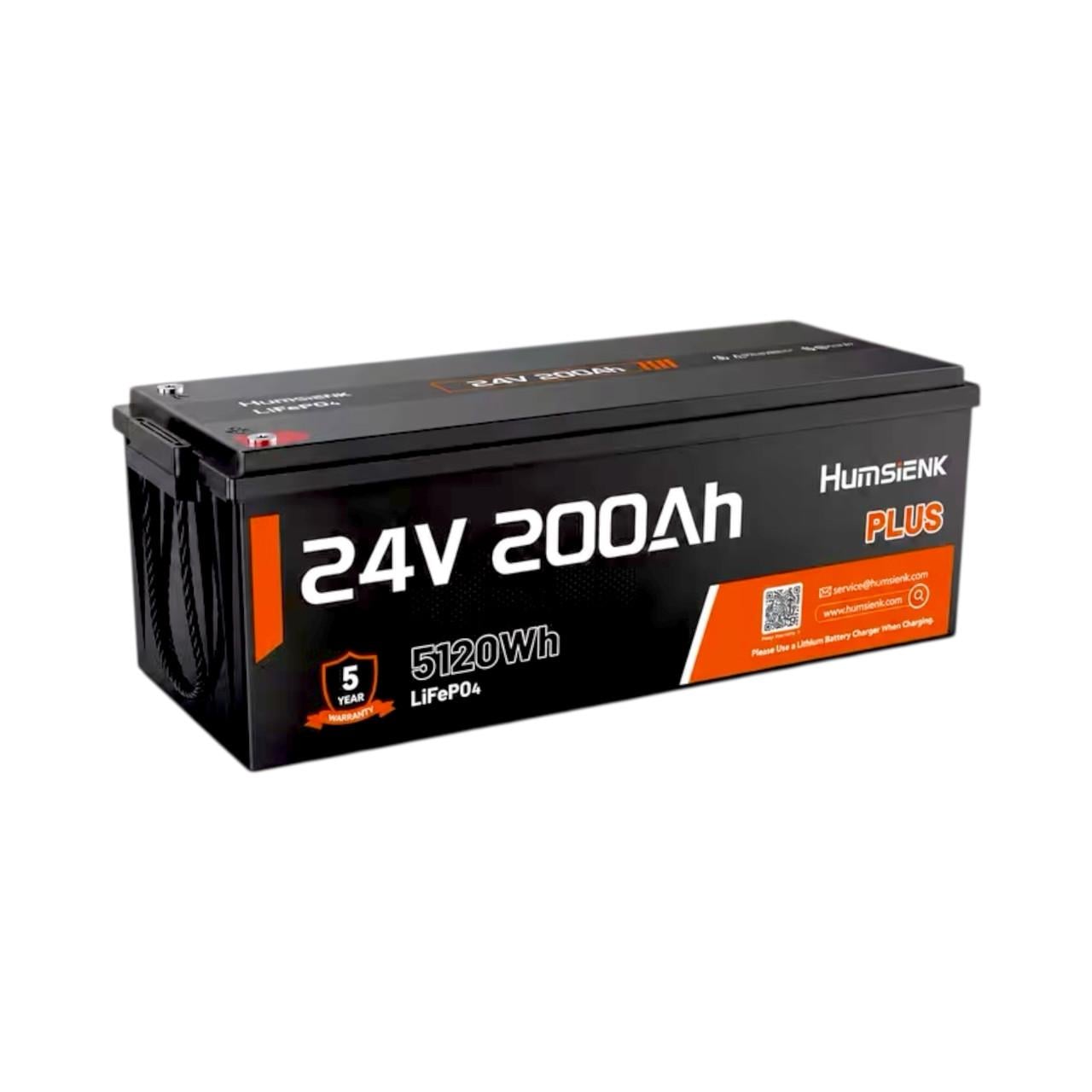 Аккумулятор LiFePO4 HUMSIENK PLUS 24V 200Ah (010041)