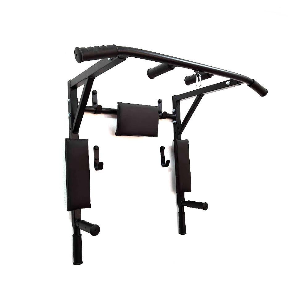 Турнік-бруси SAB настінний з гумовими ручками та адаптивною спинкою для преса Чорний (0076) - фото 4 Турнік-бруси SAB настінний з гумовими ручками та адаптивною спинкою для преса Чорний (0076) - фото 4