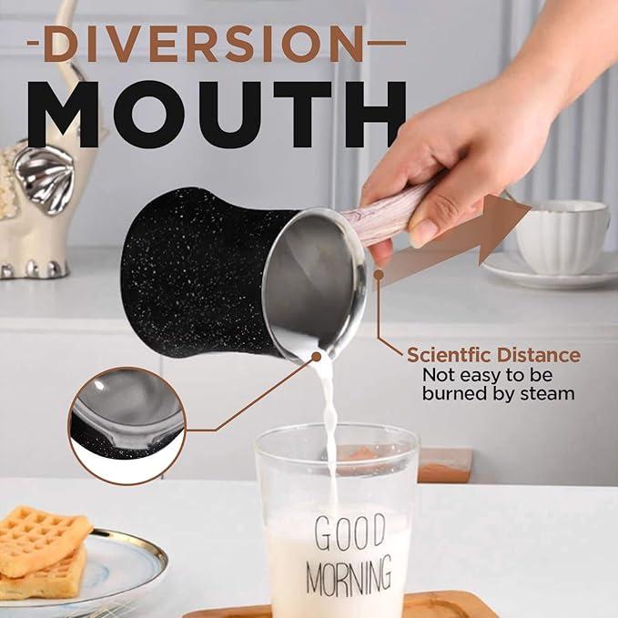 Турка для кави з кришкою Sukkar Pasha 350 мл - фото 5 Турка для кави з кришкою Sukkar Pasha 350 мл - фото 5