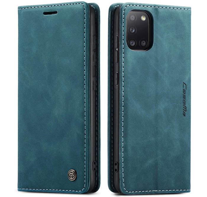 Чехол книжка с магнитом CaseMe на Samsung Galaxy A31 A315 Sea Green (15543-56)